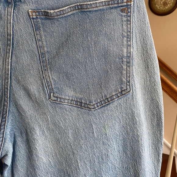 Madewell The Curvy Perfect Vintage Jean Cropped Distressed Size 32 - Picture 16 of 16